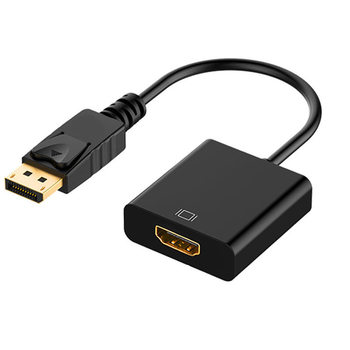 Cross-Border Large Dp to HDMI Adapter Cable Displayport Computer to Monitor 1080P Hd Converter