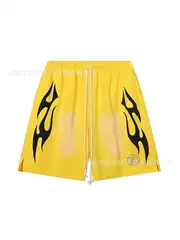 2026 Summer Cool Hellfire Heart Casual Shorts, Multiple Colors, Loose Fit & Flattering Athletic Shorts