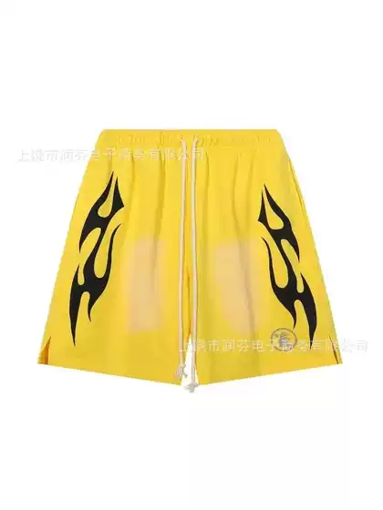 2026 Summer Cool Hellfire Heart Casual Shorts, Multiple Colors, Loose Fit & Flattering Athletic Shorts