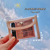 Mini Card Bag Waterproof ID Bag Transparent Bag Japanese Cute Small Bag Headset Data Cable Storage Bag Set Logo