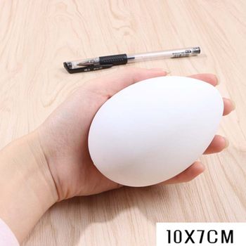 10cm Easter egg painting white eggshell simulation diy jewelry stickers ins holiday decoration stall wholesale