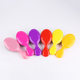 Massage Comb Air Cushion Comb Portable Comb Macaron High-Looking Fluffy Hair Comb Pp Plastic Air Cushion Comb