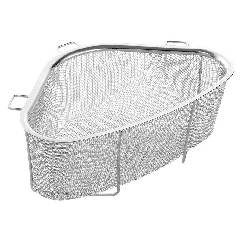 Thickened Stainless Steel Sink Drain Basket Kitchen Leftover Leftover Filter Screen Washing Basin Sink Filter Hanging Basket