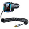 Car Bluetooth FM Charger with Audio Line Two-in-One Cross-Border E-Commerce Explosions AliExpress Amazon Car Express