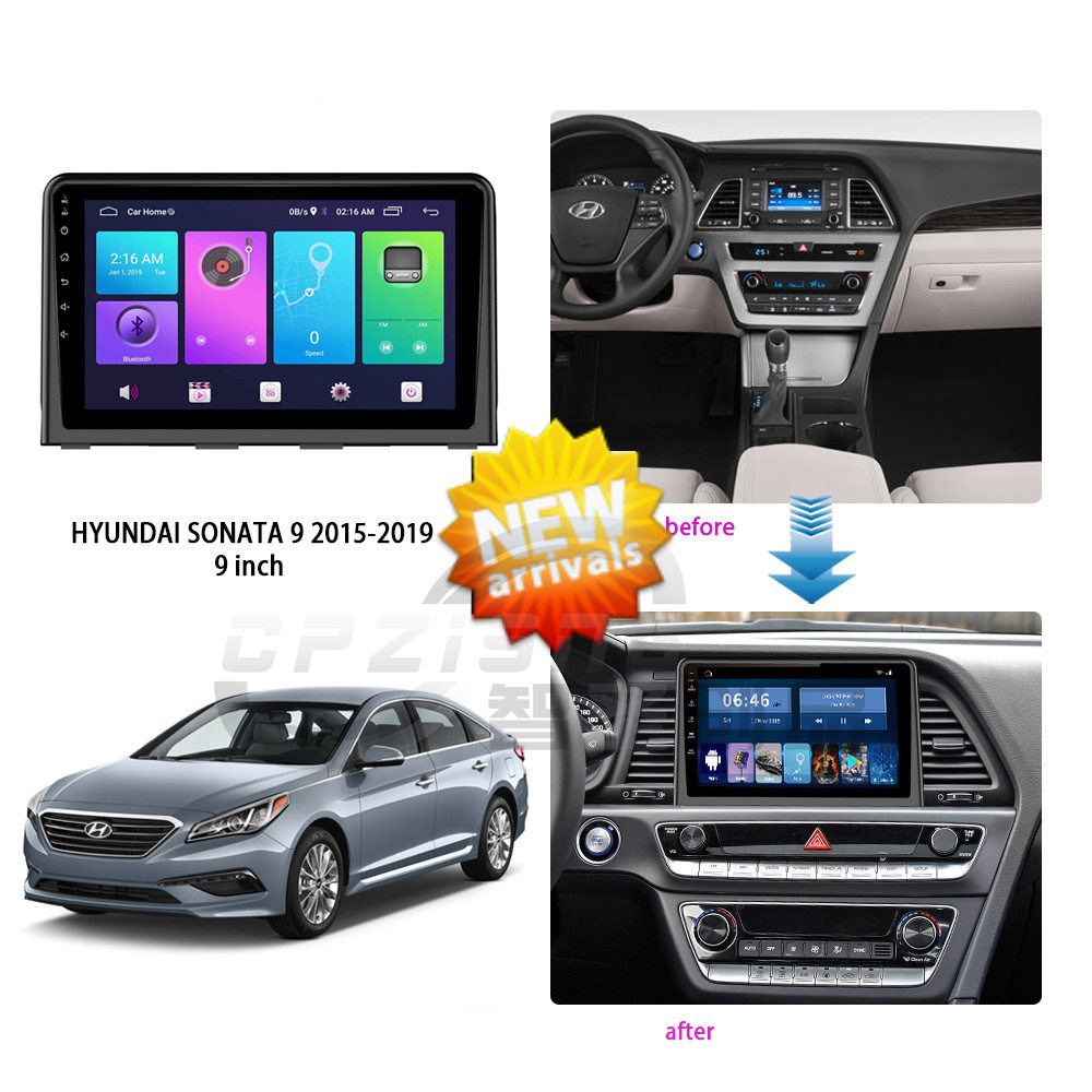 DVD Navigator face frame modified panel for HYUNDAI HYUNDAI SONATA SONATA 2015-2019