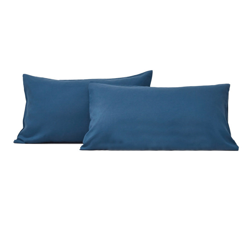 Cross-border solid color brushed cloth pillowcase classic envelope style volume selling products multi-color multi-size large discount