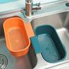Hanging Kitchen Sink Drain Basket Filter Basket Plastic Storage Rack Kitchen Leftovers Residue Filter Artifact