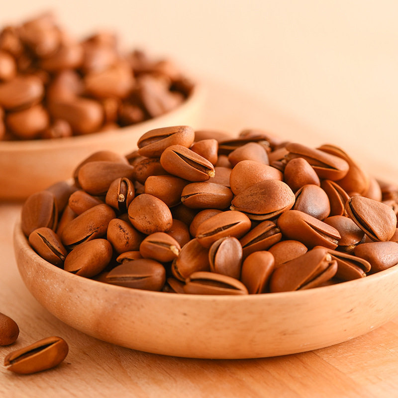 Bean Bear - 500g Canned New Product Opening Northeast Pine Nuts Net Content Wholesale