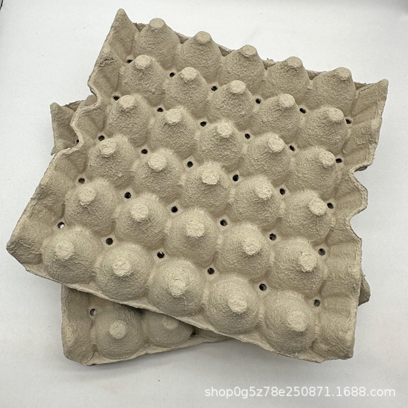 Manufacturer Wholesale Egg Trays, 30-Pack Paper Pulp Egg Trays, Thickened Quality, Shockproof, Breathable, in Stock, Fast Delivery, Large Quantity, Excellent Price