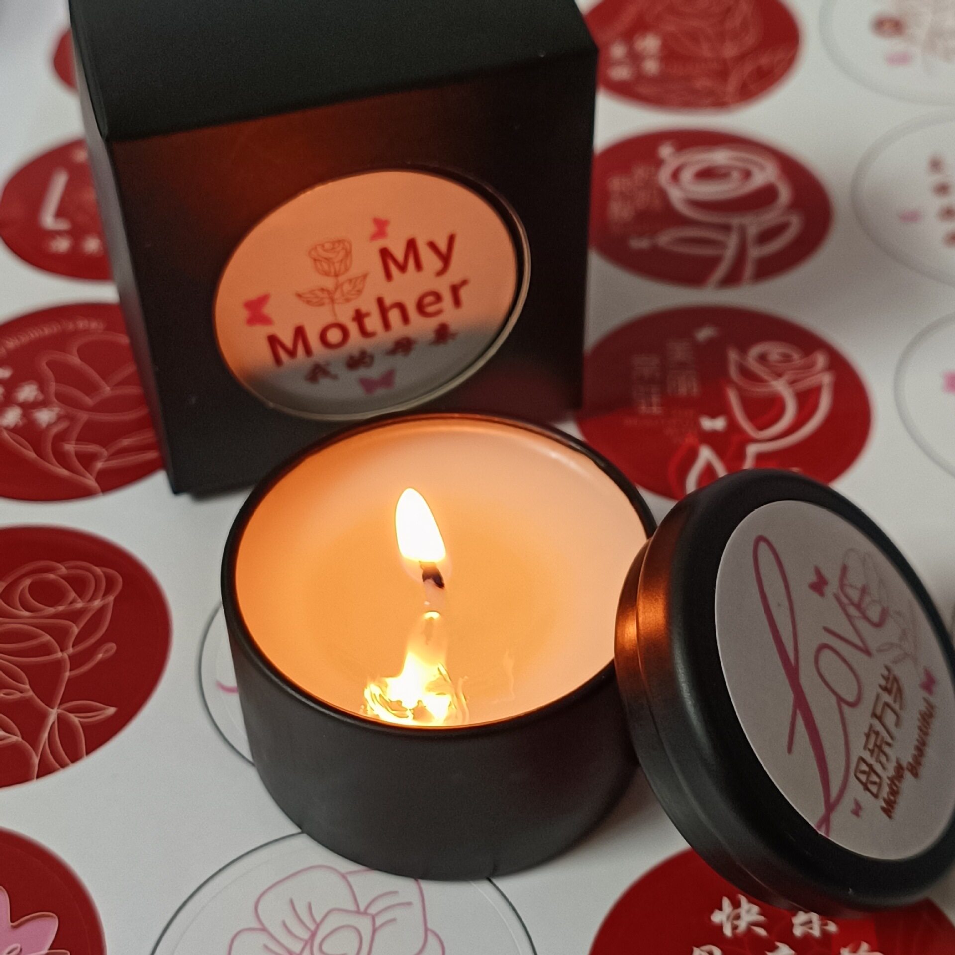 母亲节香薰蜡烛制感恩妈妈香薰蜡烛活动促销广告宣传节日庆祝