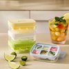 Ice-Making Food-Grade Ice Tray Household Refrigerator Ice Cube Mold with Lid Silicone Artifact Press Mini Square Small Ice Tray