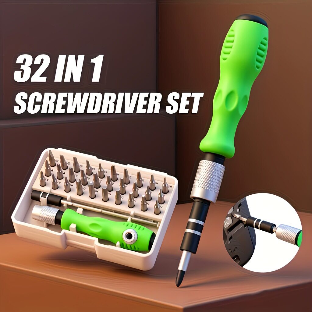 Cross-border 32-in-1 ชุดไขควง ไขควงมัลติฟังก์ชั่นโทรศัพท์มือ...
