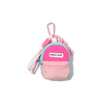 Dopamine Cute Macaron Schoolbag Coin Purse Earphone Bag Red Envelope Certificate Bag Hanging Buckle Bag Pendant