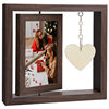 Creative double-sided rotating 6 inch photo frame table lovers photo commemorative birthday gift ornaments wholesale