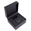 Factory spot wholesale plastic embryo watch box Black single flip watch box jewelry box printable logo watch packaging