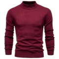 middle collar wine red