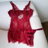 Xi Yun 2025 Spring/Summer European and American Foreign Trade Sexy Lace Strap Push-Up Shaping Two-Piece Set for Women