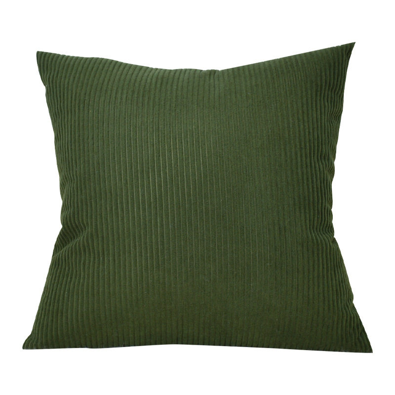 Corduroy Sofa Throw Pillow, Living Room High-End Headboard Cushion, Back Cushion, Corduroy Bed Pillowcase (Core Not Included)