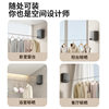 Kele Stainless Steel Wire Clothesline Dormitory Punch-free Drying Rack Hotel Home Invisible Retractable Clothesline