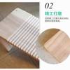 Factory Direct Sale Camphor Wood Washboard Solid Wood Thickened Full-Size Washboard Household Kneeling Board