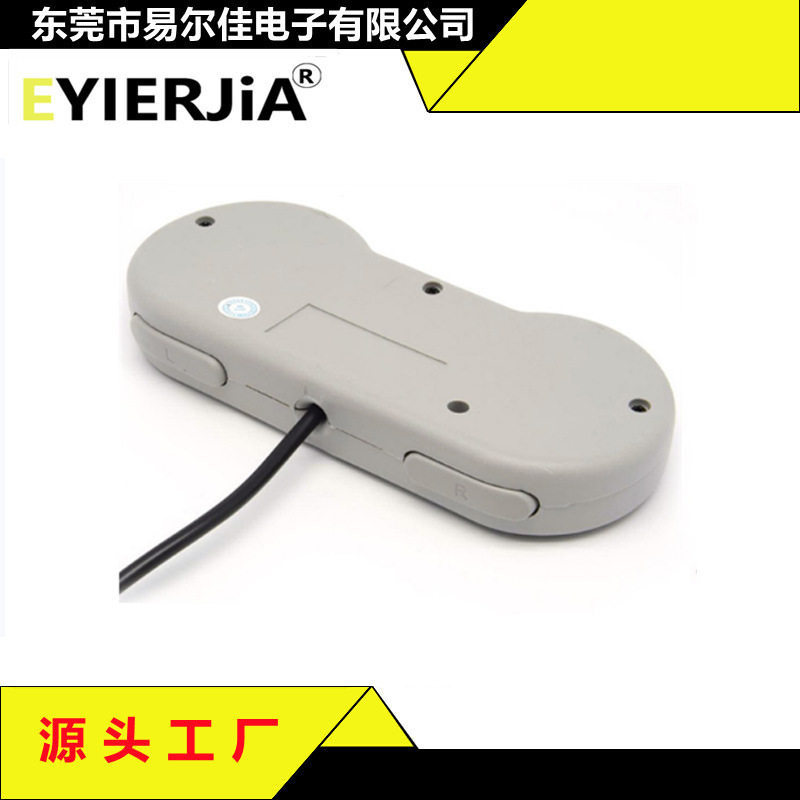 Super Nintendo Controller Snes USB Wired Game Controller Snes USB Interface Pc Game Controller in Stock Factory Direct Supply