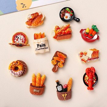 DIY Cartoon DIY Resin Accessories Jewelry Food Toys Bread Fries Cream Glue Handmade Hairpin Shoe Buckle Stickers