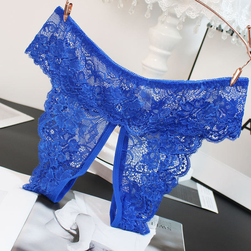 情趣内裤免脱大码内裤女性感诱惑胖mm200斤火辣房事用蕾丝夏新款