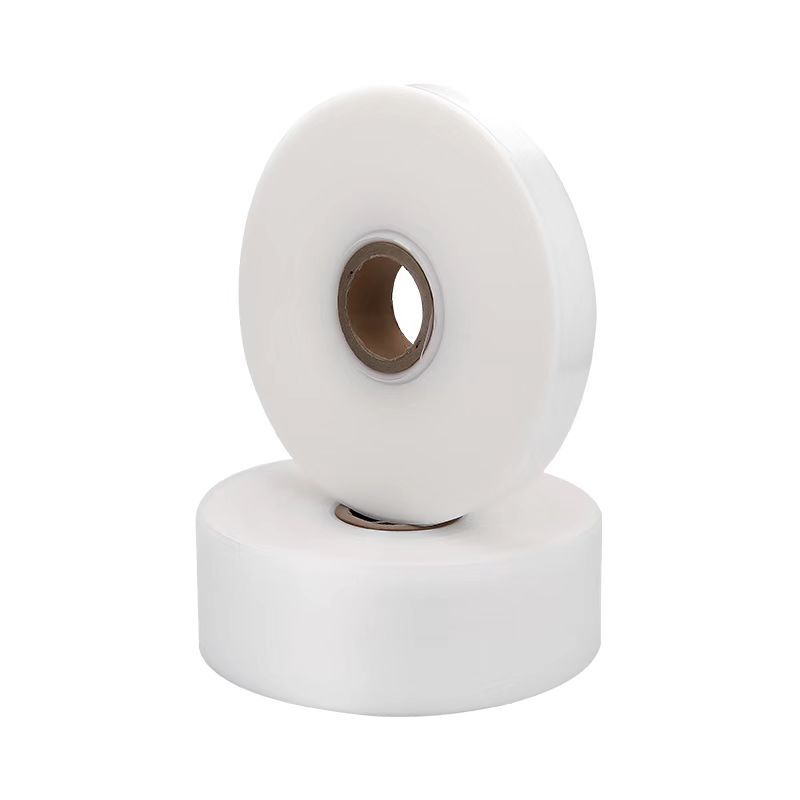 Manufacturer Wholesale Specifications Pe Tube Material Long Straight Transparent Bagged Pocketed Straight Tube Plastic Bag Roll Material Film Bag