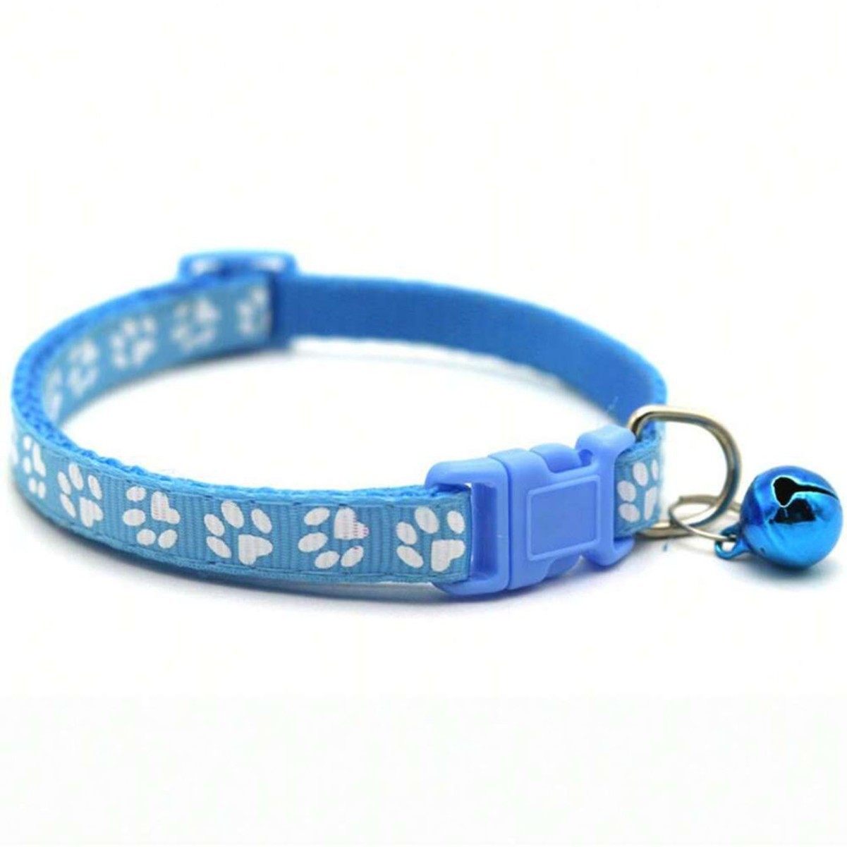 New pet leash pet color collar puppy cat pet leash collar cat print claw print collar