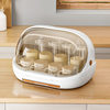 Baby Bottle Storage Box Large Baby Cup Storage Box Draining Dust-proof Drying Rack Tea Cup Storage Box