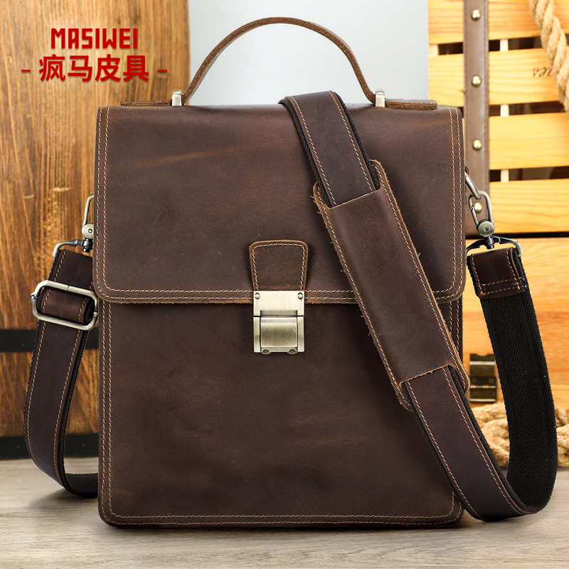 (Mới) Mã A2711 Giá 3240K: Túi Xách Nam Gutdbu Cao 10Cm Phong Cách Âu Mỹ Túi Xách Ví Nam Chất Liệu Da Bò G06 10 Sản Phẩm Mới, (Miễn Phí Vận Chuyển Toàn Quốc).