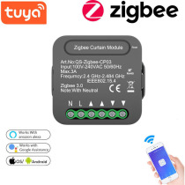 Graffiti Zigbee Curtain Breaker remote remote control timing switch on off module