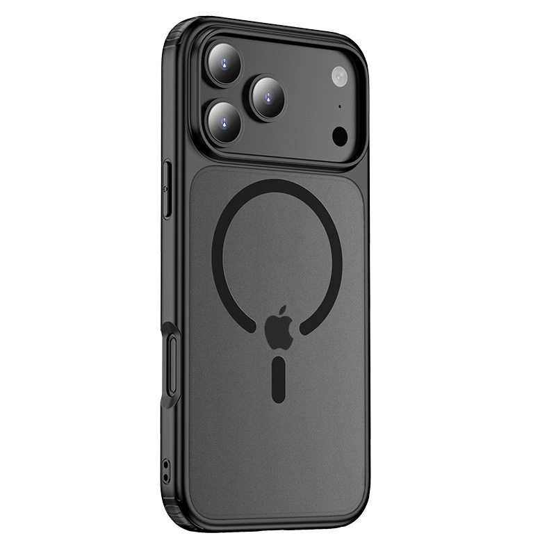 Wlons Is Suitable for Iphone17Pro Magnetic Phone Case Apple 16E Skin-Feel Frosted 17Air Anti-Fall Protective Cover
