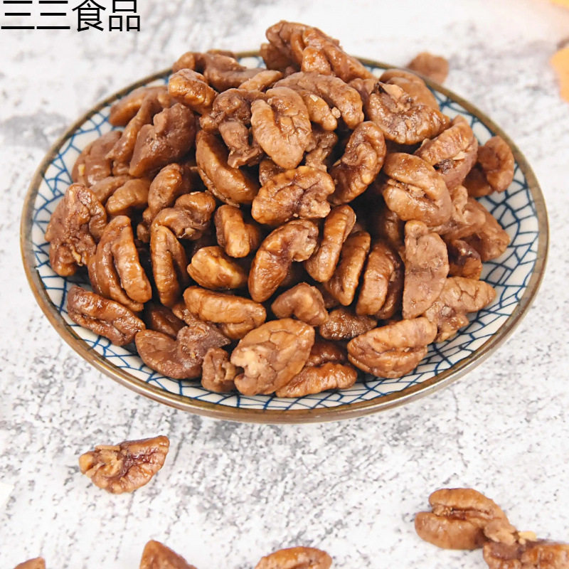 New Lin'An Pecan Kernels 500g Bagged Small Walnut Kernels 50g Original Small Package Shelled Nuts