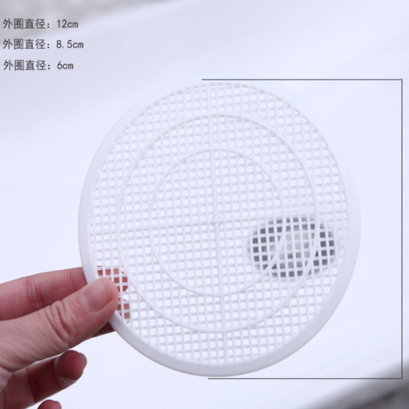 Cuttable sink anti-clogging floor drain cover bathroom hair filter kitchen sink sewer hair filter