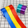 Manufacturer Wholesale 2.5cm Polyester Ribbon Gift Packaging Ribbon Baking Ribbon Wedding Decoration Ribbon