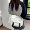 New crossbody bag for men, trendy Japanese casual large-capacity bag, men's bag, sports shoulder bag for students