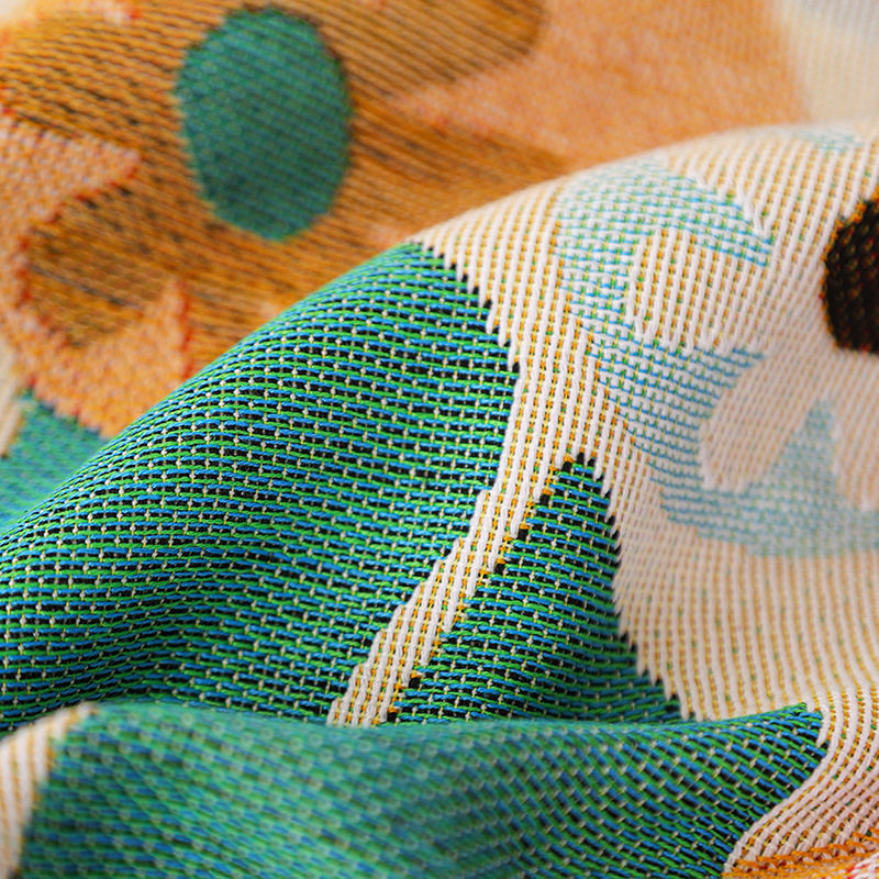 Flower sofa blanket sofa towel thread blanket decorative tapestry camping blanket towel export cross-border supply multi-functional blanket