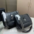Black with Silver Buckle
