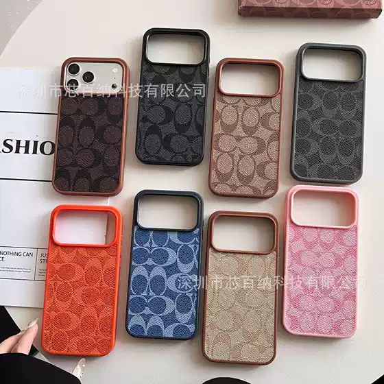 Hot-Selling Trendy Brand with Matching Color Edges, Suitable for Apple 17 Pro Max, Protective iPhone 14 Phone Case, Exclusively for Export