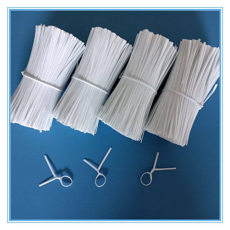 Manufacturers directly supply PE coated wire halogen-free mini tie wire flat plastic coated wire tie wire iron wire