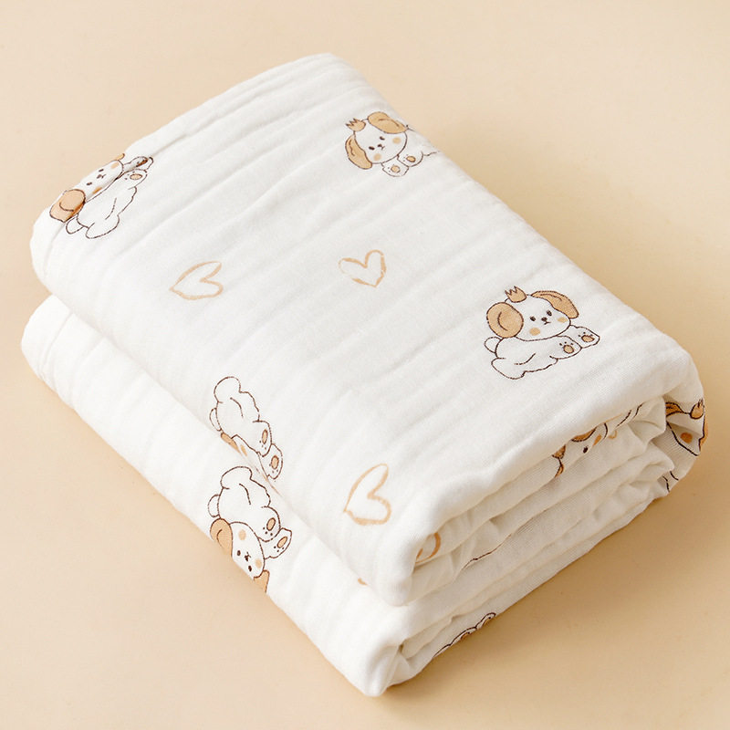 Baby Gauze Bath Towel Pure Cotton Absorbent Super Soft Bath Wrap Newborn Type a Mother-Grade Baby Wrap Wholesale