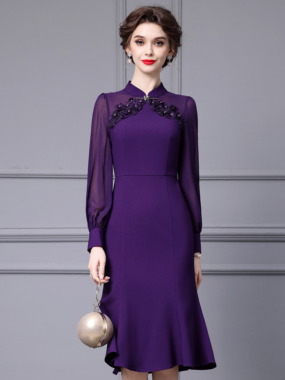 (Mới) Mã K0681 Giá 2730K: Váy Đầm Liền Thân Nữ Shtdc Hàng Mùa Xuân Thu Đông Họa Tiết Hoa Thời Trang Nữ Chất Liệu G06 Sản Phẩm Mới, (Miễn Phí Vận Chuyển Toàn Quốc).