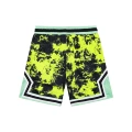 C2417 tie-dye black fluorescent green