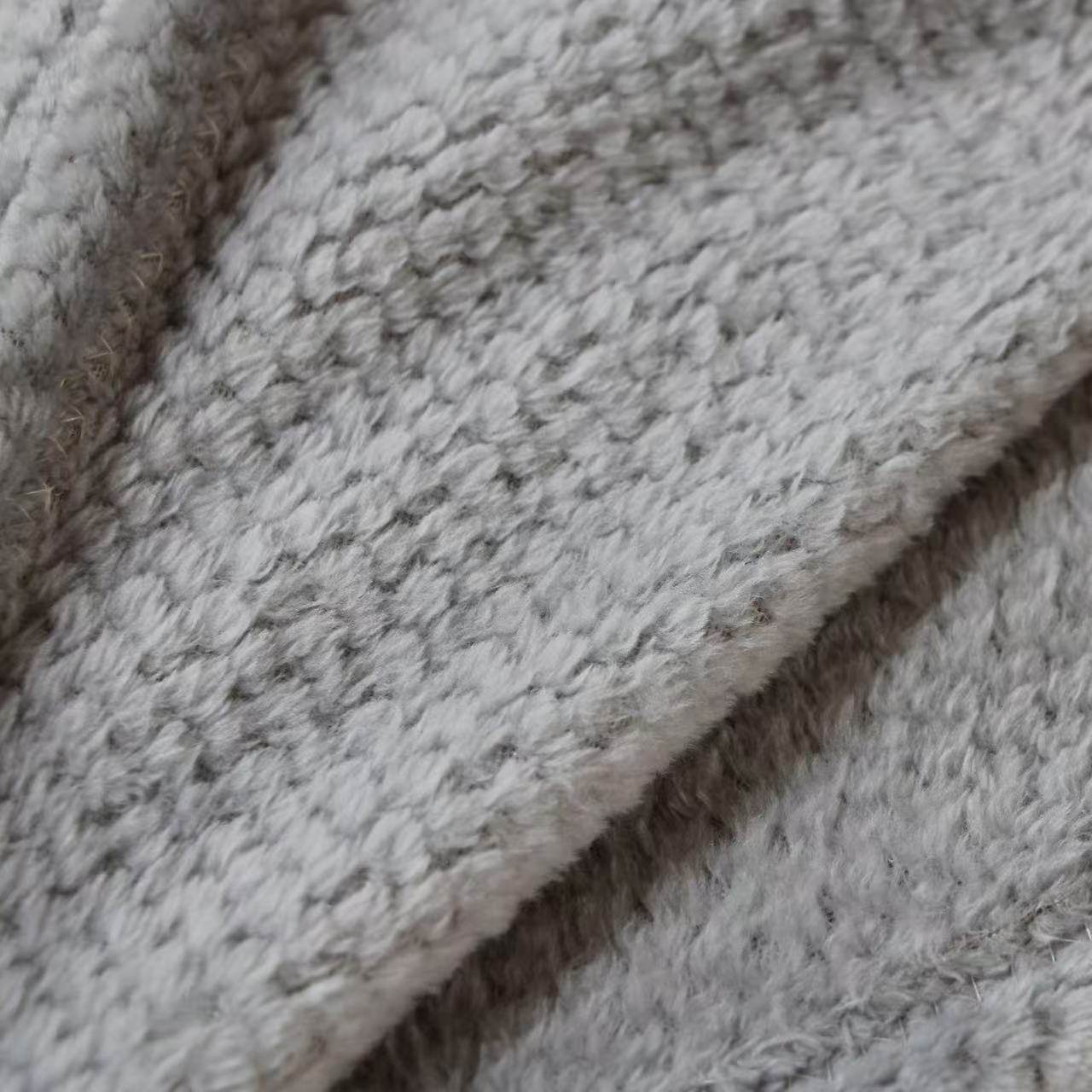 Manufacturer's Ready-Made Blanket Beibei Blanket Flannel Blanket Solid Color Throw Blanket Sofa Blanket