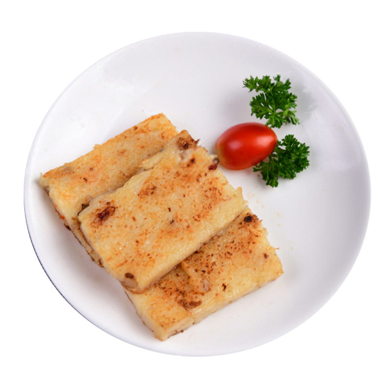 Radish Cake Cantonese-Style Morning Tea Snack Restaurant Commercial Wholesale Breakfast Afternoon Tea Instant Semi-Finished Steamed and Fried Cake