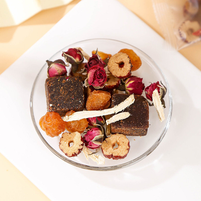 Brown Sugar Ginger Jujube Wolfberry Tea, Red Dates, Brown Sugar Blood Palace Cold Ginger Soup, Hot Drink Tea Wholesale Health Scented Tea Bags