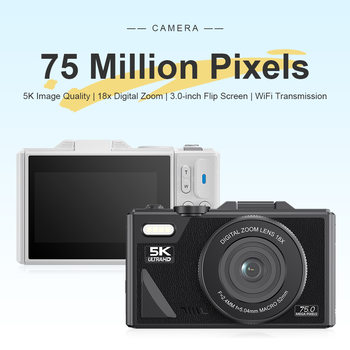 New Digital Camera Student Party ccd Card Camera Flip Screen WiFi Transportable Mobile Phone HD Travel Wholesale