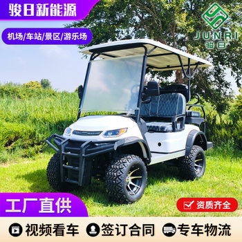 Cross-Border Export Golf Cart, Electric Sightseeing Car, Swing Car, Villa Scenic Spot Electric Golf Cart