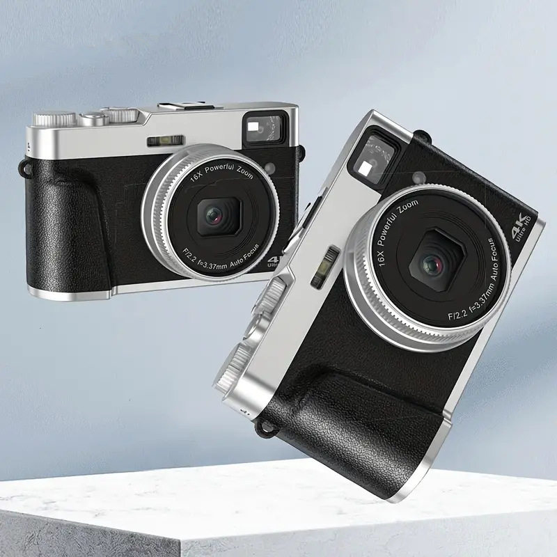 Entry-level 4K retro digital camera SLR micro single portable vlog camera selfie HD video travel